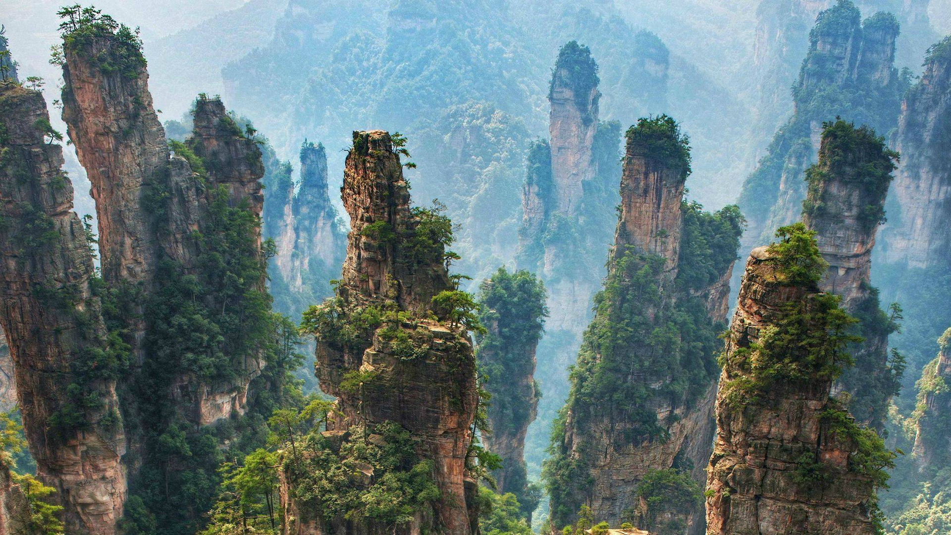 Zhangjiajie National Park - Avatar's Hallelujah Mountains on Earth