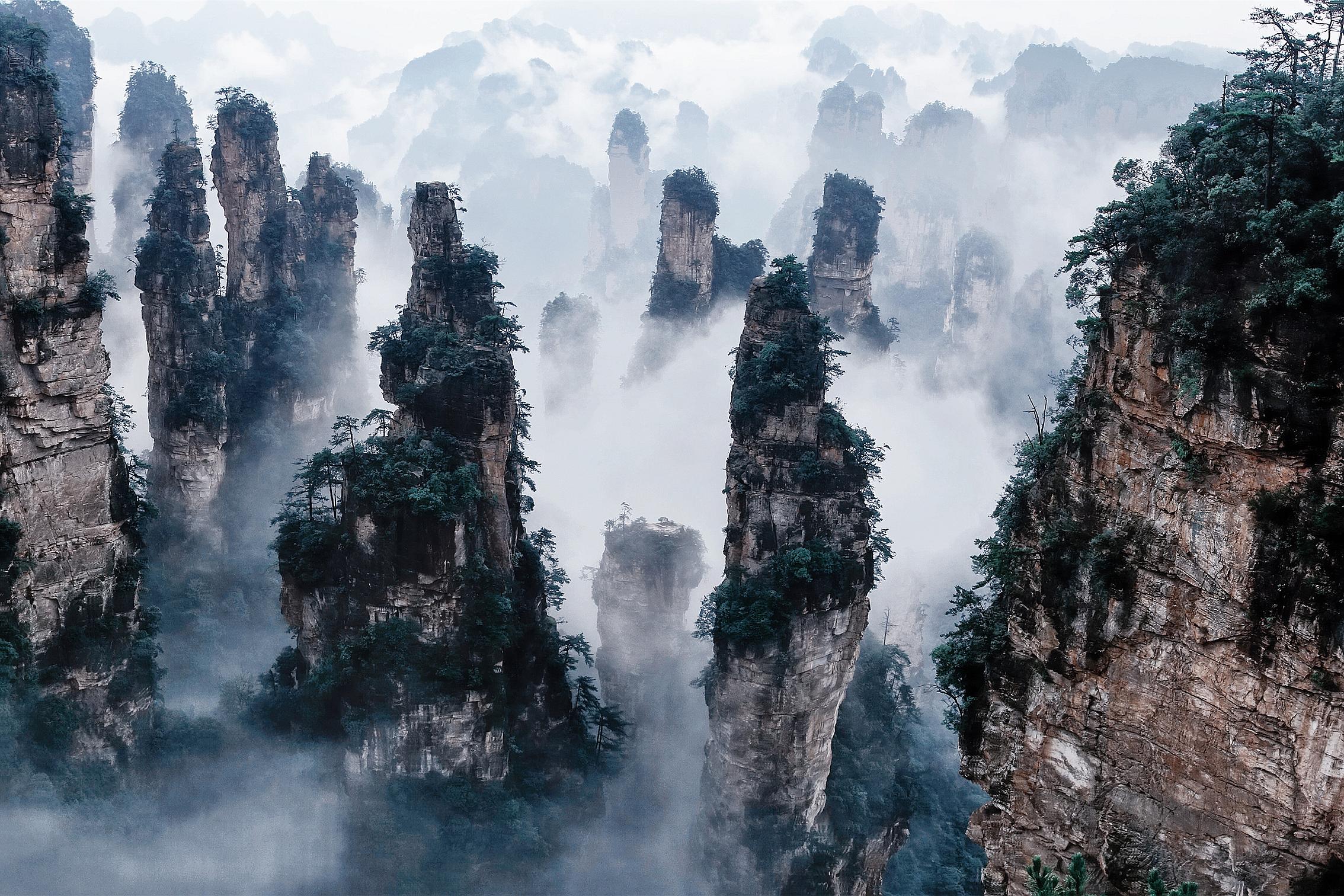 Zhangjiajie National Park - Hallelujah Mountains