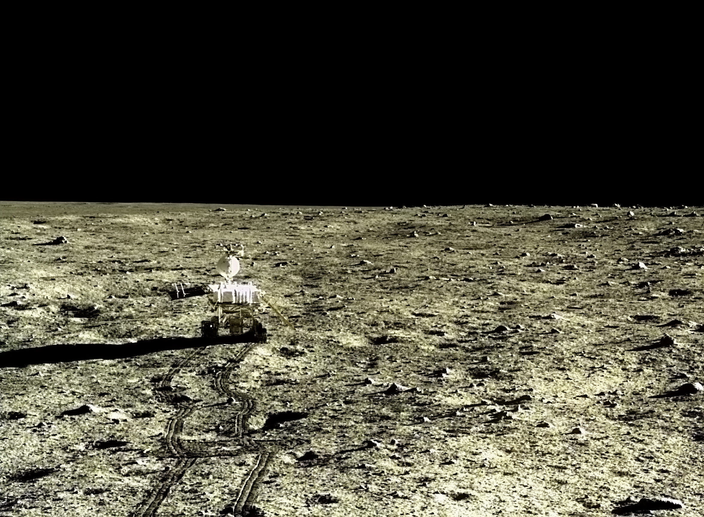 Chang'e 3 and Yutu images of the Moon