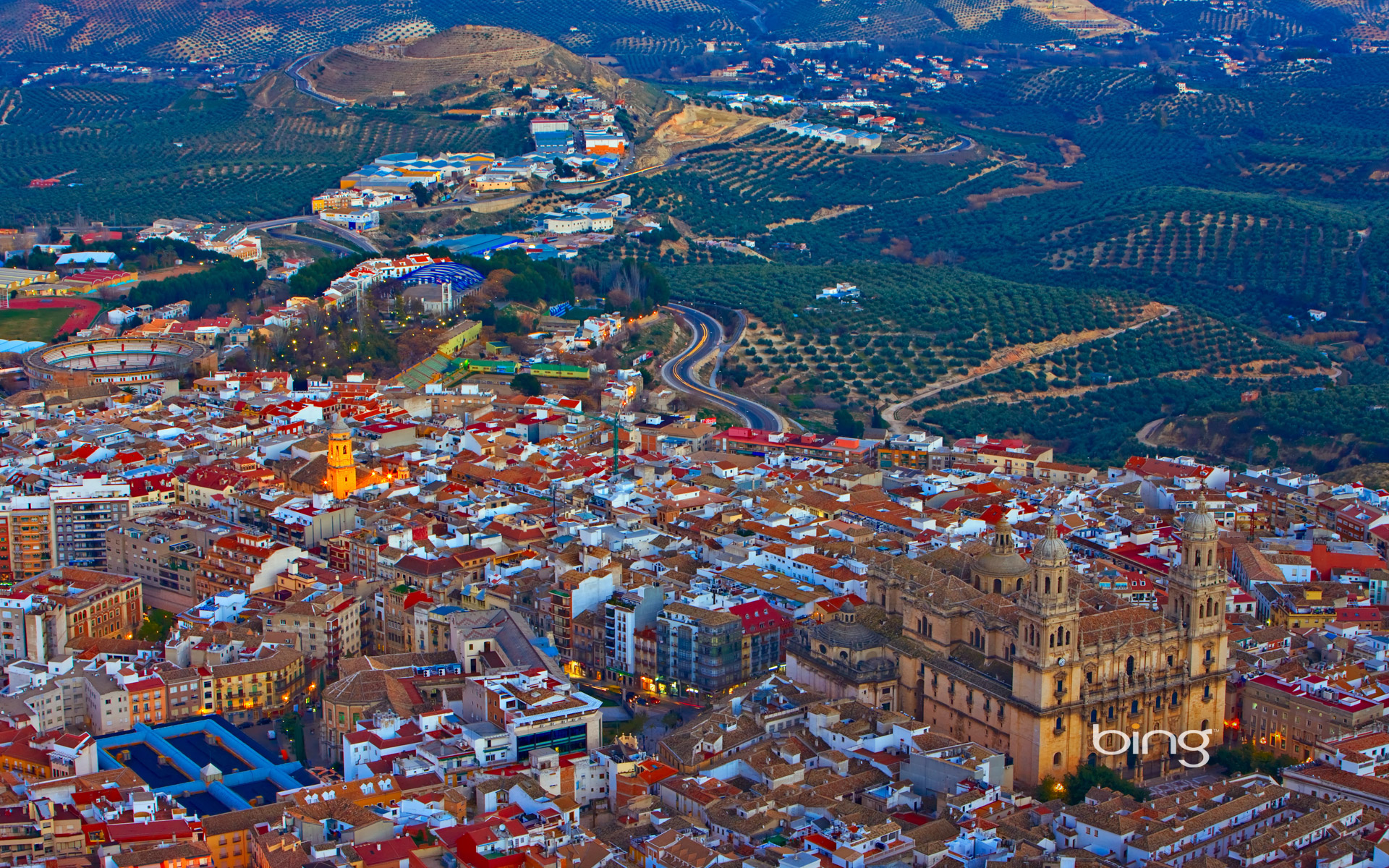 City of Jaén in Andalucia, Spain