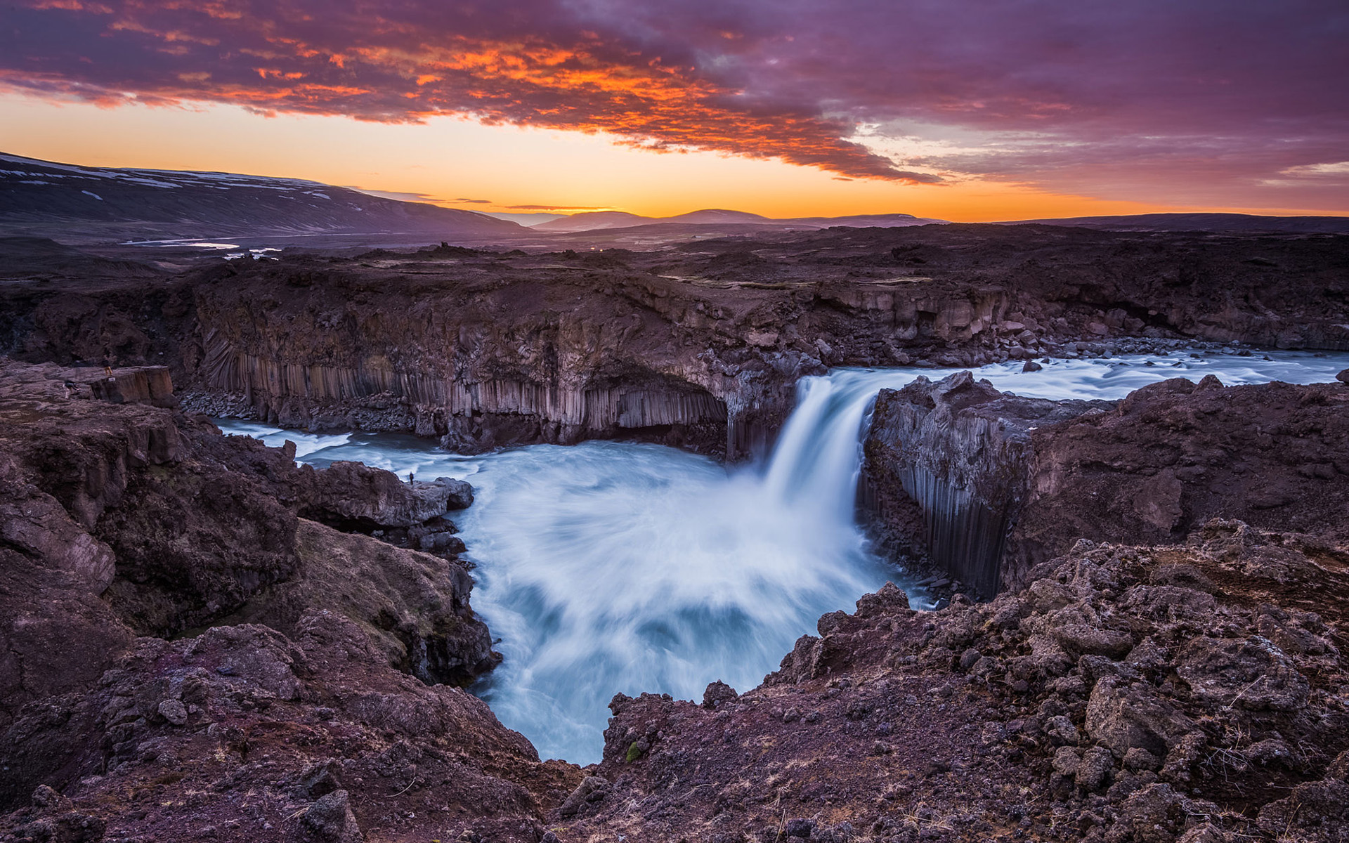 Iceland Waterfalls aldeyarfoss