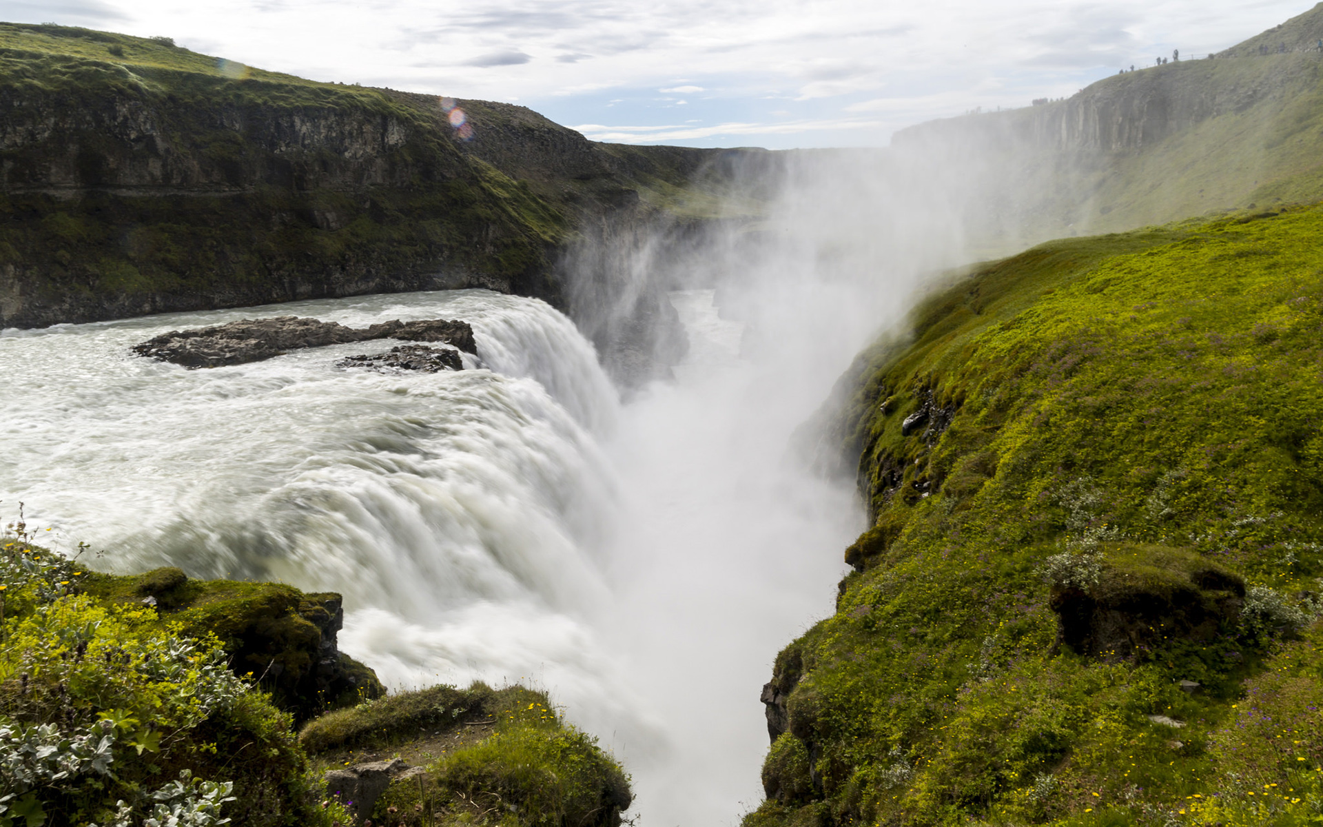 Iceland Waterfalls Gullifoss