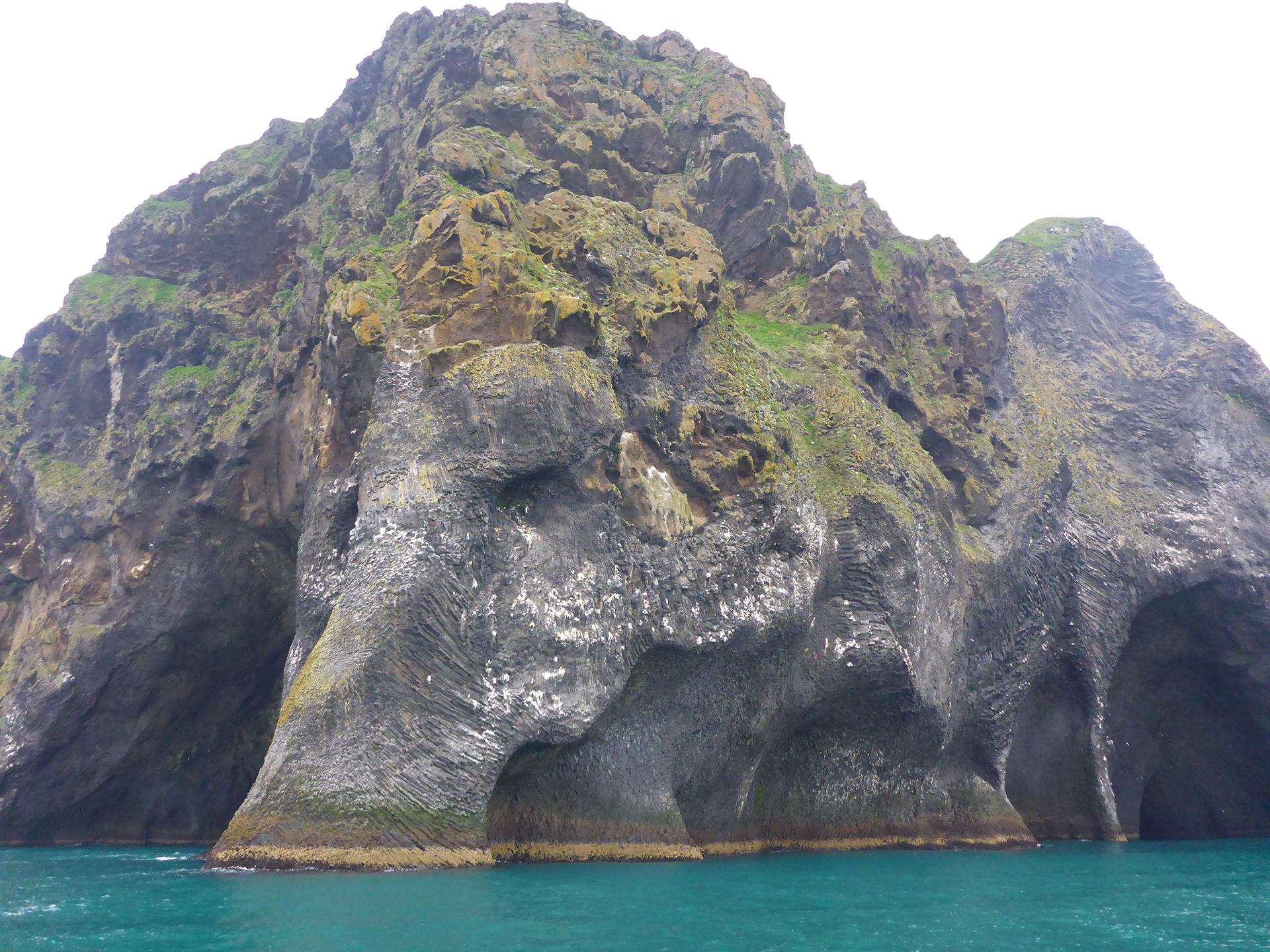 The Elephant Rock on Heimaey, Iceland