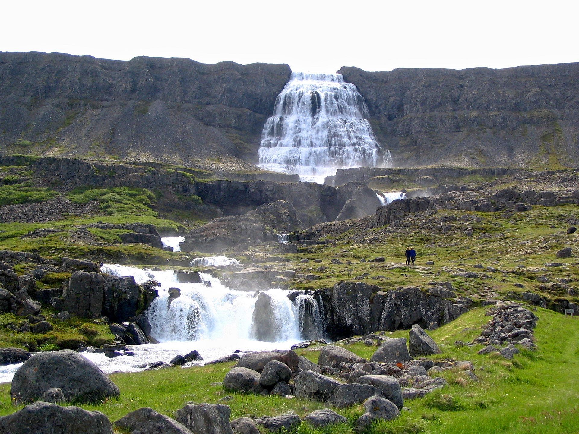 Iceland Waterfalls Dynjandi (Fjallfoss)