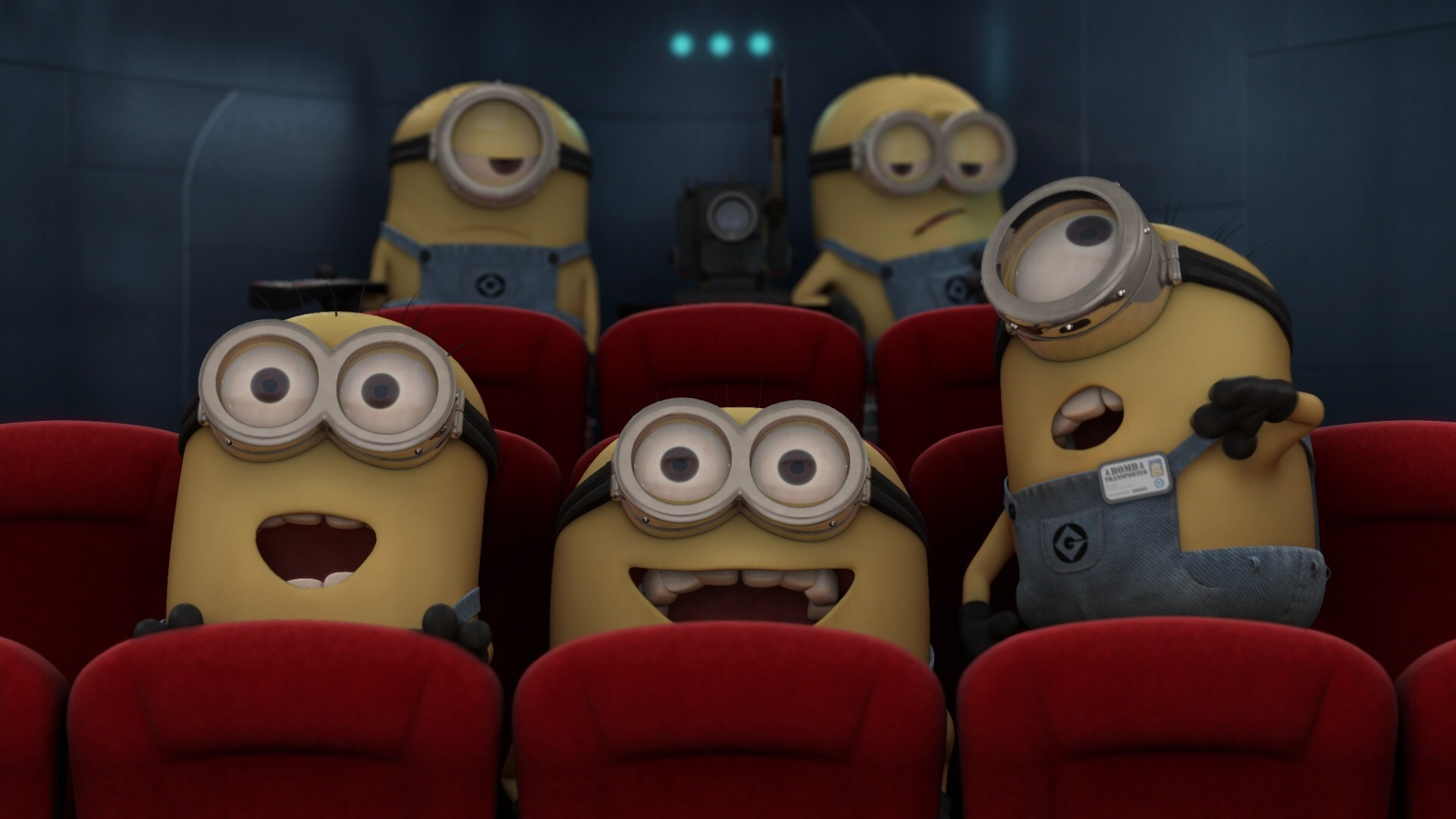 The Minions HD wallpaper 1920x1080